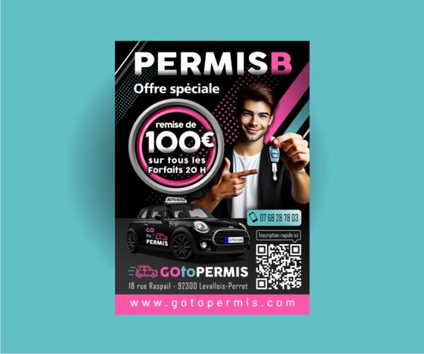 Flyer Go To Permis